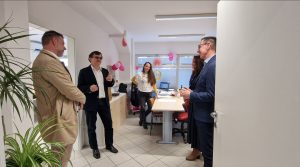 Visita dei locali del Centro per i disturbi della vista a Nova Gorica